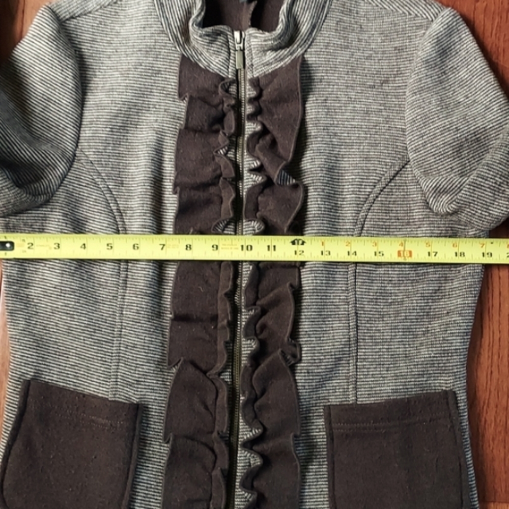 Jacket with Ruffle Detail - Picture 9 of 9